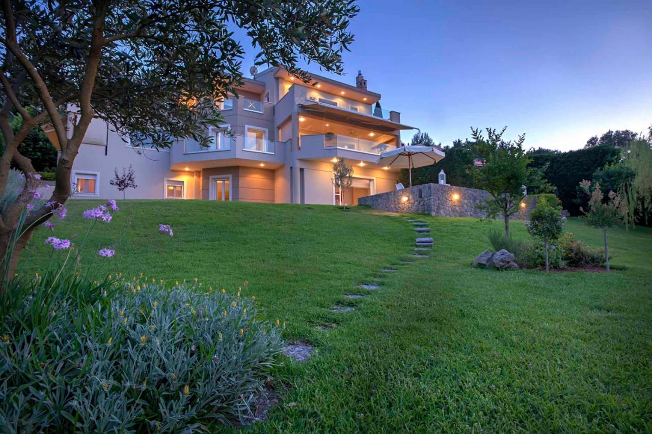 Marina View Luxury Home Gouvia Exterior photo
